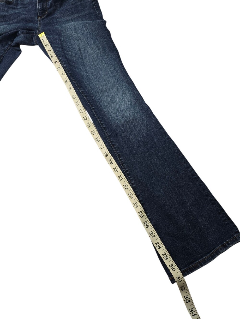LOFT mid-rise bootcut jeans - Picture 7 of 9